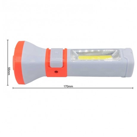 Kırgil El Feneri Led Super Capacty Torch hel-2118T-Turuncu