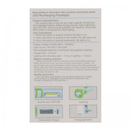 Kırgil El Feneri Led Super Capacty Torch hel-2118T-Yeşil